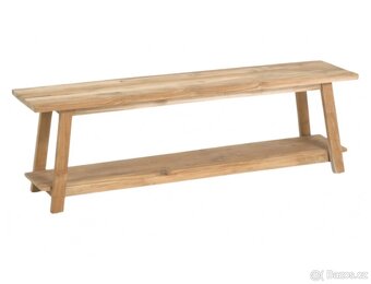 Teaková lavice 150 cm - 2