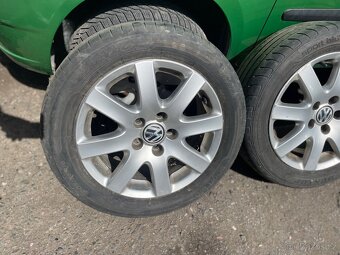 Oroginál Alu kola VW 5x112 205/55 r16 - 2