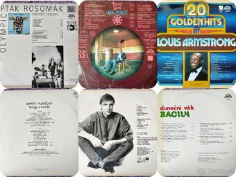 6x LP vinyl Olympic Gott Armstrong Kubišová Žbirka Bacily - 2