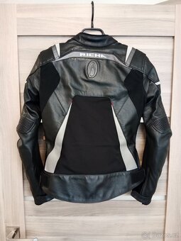 Kožená dámská moto bunda - 2