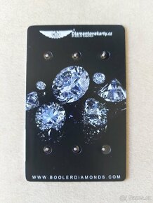 Diamantová karta BOOLER DIAMONDS - 2