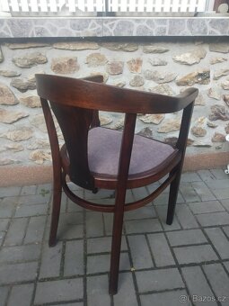 Křeslo Thonet-Fischel podkova. - 2