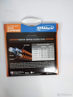 Vzácné struny D'Addario exp reds expr160 - 2