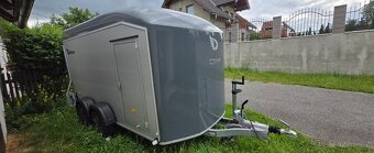 Skříňový přívěs DEBON C700 ALU, ŠEDÝ - JAKO NOVÝ - 2