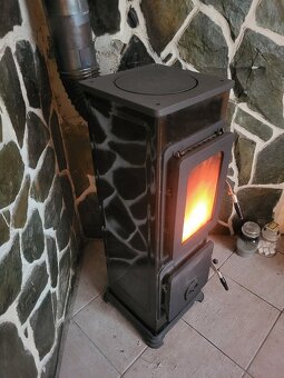 Krbova kamna 5kw - pouzita 1 sezonu - 2