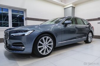 Volvo V90 2019 D4 Inscription ,HUD,H&K,El.tažné,nez. topení - 2
