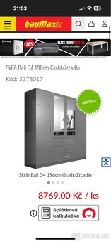 Šatní skříň - 2