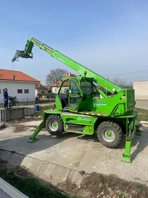 Teleskopický manipulátor, přeprava strojů - 2