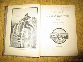 Kniha Maják na konci světa, rok 1926 Julius Verne - 2