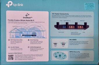Nový, nepoužitý Wi-Fi router TP-Link Archer C6 (AC1200) - 2