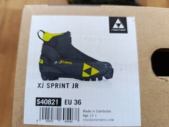 Boty na běžky Fischer XJ SPRINT vel.36 nové - 2