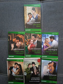 Harlequin,různé knihy - 2