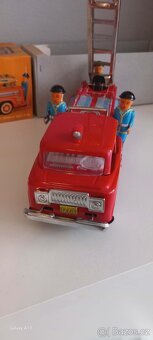 Staré plechové Hasičské auto - 2