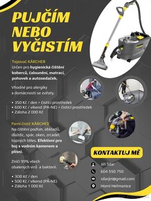 Půjčím vysavač a parní čistič Karcher - 2