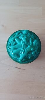 Malachitová dóza (mistička) - 2