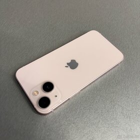 iPhone 13 mini 128GB růžový, pěkný stav, 12 měsíců záruka - 2