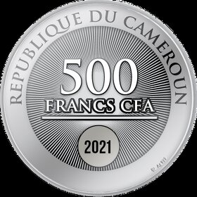 Stříbrná mince 500 Francs – Napoleon Bonaparte, 2021 - 2