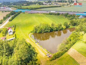 Prodej rybníku s pozemky, 8010 m², Mitrovice - Mezno. - 2