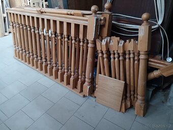 Zábradlí dubové - 2