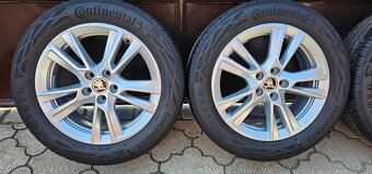 Originál alu Škoda Fabia 4 5x100 195/55 R16 - 6mm - 2