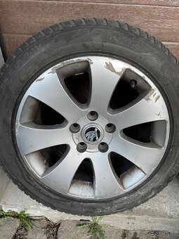 ALU kola r16 5x112 205/55 r16 zimní pneu - 2