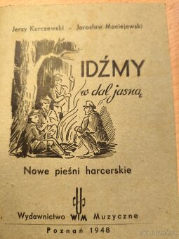 Staré skautské písničky v polštině - 1948. - 2