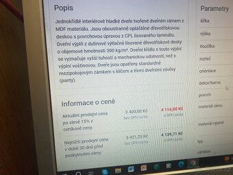 Dveře 90 cm. - 2