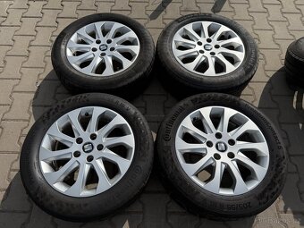 4x al kola 5x112 16 + pneu letní 205/55 R16 - 2
