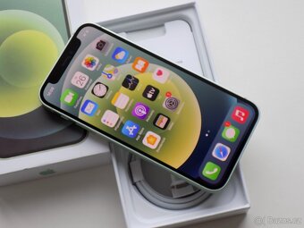 APPLE iPhone 12 mini 128GB Green TOP – ZARUKA, Baterie 100% - 2