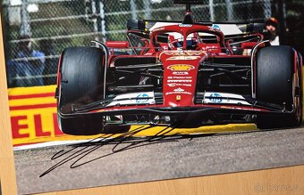 Charles Leclerc Ferrari originální autogram - 2