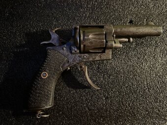 Revolver typu Bulldog (Belgie) + 8 nábojů 320 corto Fiocchi - 2