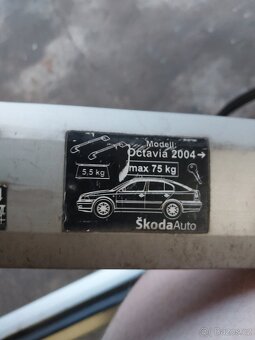 ORIGINÁLNÍ PŘÍČNÍKY ŠKODA OCTAVIA 2 - 2