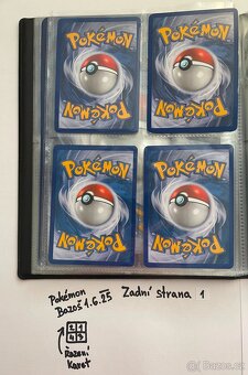 Kusové karty TCG Pokémon STARÉ PŘES 15LET (ORIGINÁL) - 2