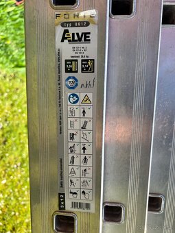 Žebřík 3x12 Alve Forte 8612 - 2