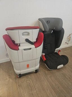 Autosedačka Britax Römer 2 ks (červená a šedivá) - 2