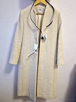 Nový dámský kabát Zara, velikost S - 2
