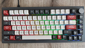 Akko 5075B Plus Dracula Castle, Akko V3 Pro Cream Yellow, US - 2