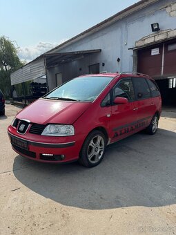 Náhradní díly - Seat Alhambra 1.9 TDI 96kW r.v. 2004 - 2