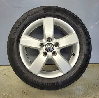 Originál 16" VW Mugello 5x112 letní pneu 5-6,5mm - 2