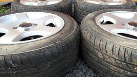 Alu kola 4x100 15" s pneu 195/55-15 - 2