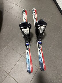 lyže 130cm+ lyžáky 40 - 2