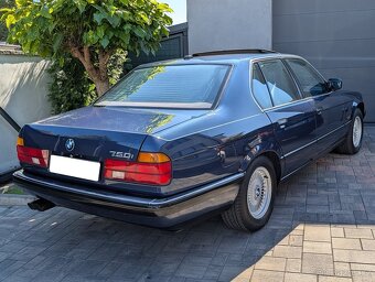 BMW E32 750i m70 10/1991 facelift, bez koroze originál stav - 2
