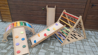 Dětská Montessori houpačka celobuková - 2