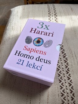 3x Harari v dárkovém boxu (Sapiens, Homo deus, 21 lekcí pro - 2