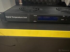 CTnet 19" ventilační jednotka 1U, 2 ventilátory - 2