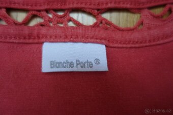 Dámské cihlové tričko / blůza s 3/4 rukávem vel.42 - 2