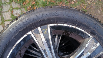 Zimní pneu 205/55 R16, 7mm na disku 5x100 (#183) - 2