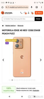 Mobilní telefon Motorola edge40neo - 2