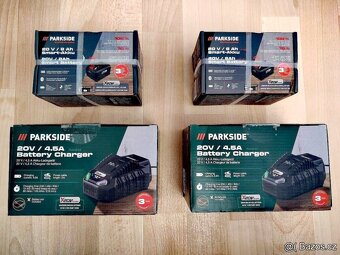 8 Ah Parkside Smart baterie + rychlo nabíječka -NOVÉ - 2