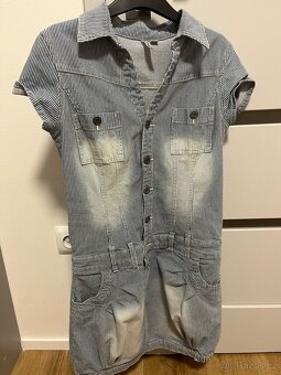 Džínové šaty S Rainbow - 2